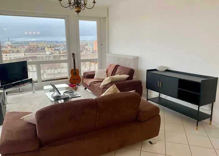 Vue Magnifique, 7 Mn Gare, Muse, Centre, Parking 아파트 메스