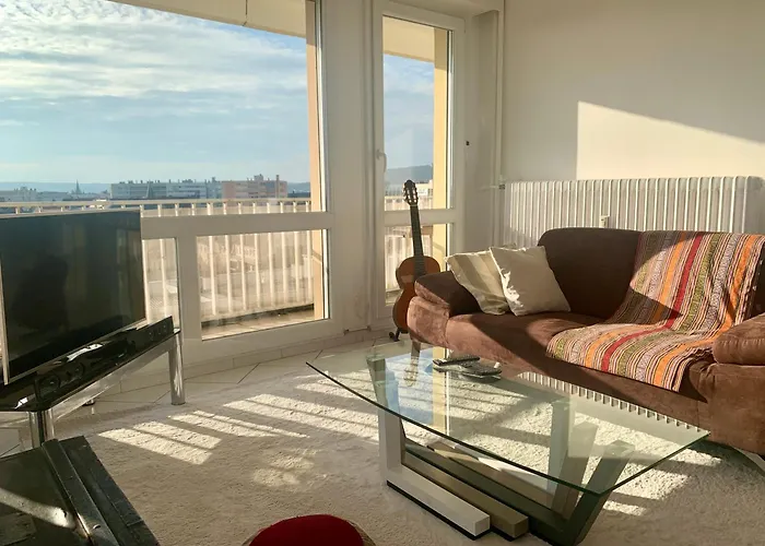 아파트 Vue Magnifique, 7 Mn Gare, Muse, Centre, Parking